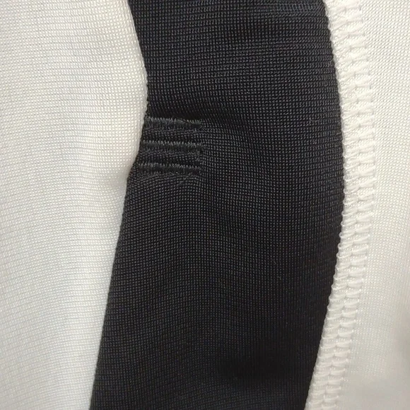 Adidas Women's Full Zip LS Stand Collar Snap HandWarmer Pockets Track Jacket Vtg - Picture 6 of 16